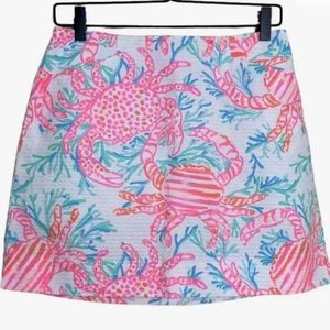 Lilly pulitzer crab skort